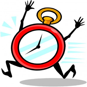 Time running